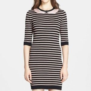 Red Valentino Peter Pan Collar Sweater Dress